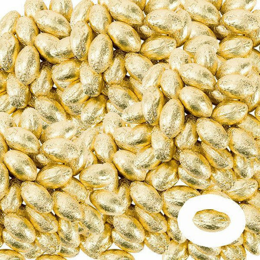 Chocolate Eggs Gold Foil Wrapped - 30lb