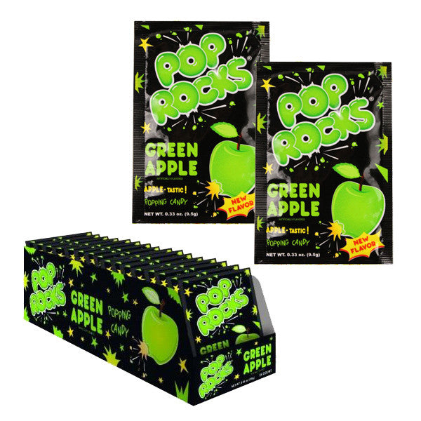 Pop Rocks Green Apple 24 Count – Blair Candy Company