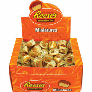 Reese's Peanut Butter Cup 105ct Miniature Size