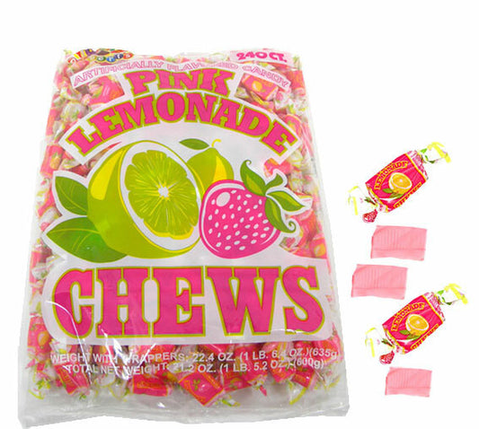 Alberts Pink Lemonade Chews 240 Ct.