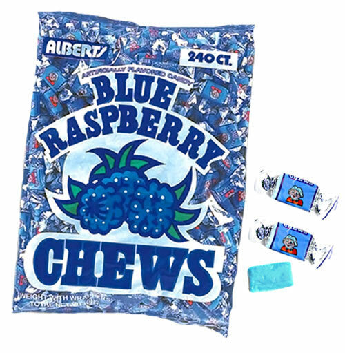 Blue Raspberry Chews 240 Count