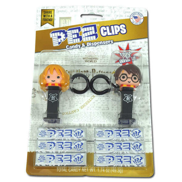 Pez Clip Harry Potter 2pk