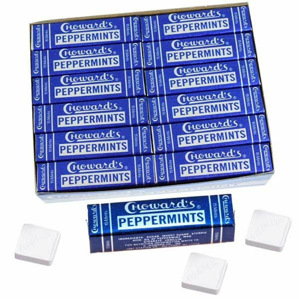 C Howard's Peppermint Mints 24 Count