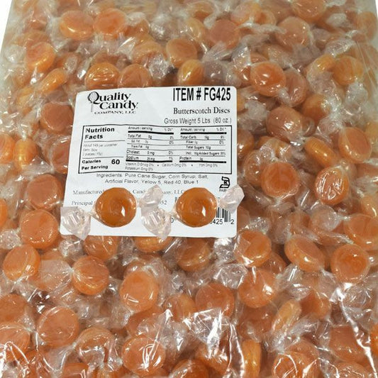 Butterscotch Buttons Candies 5lb