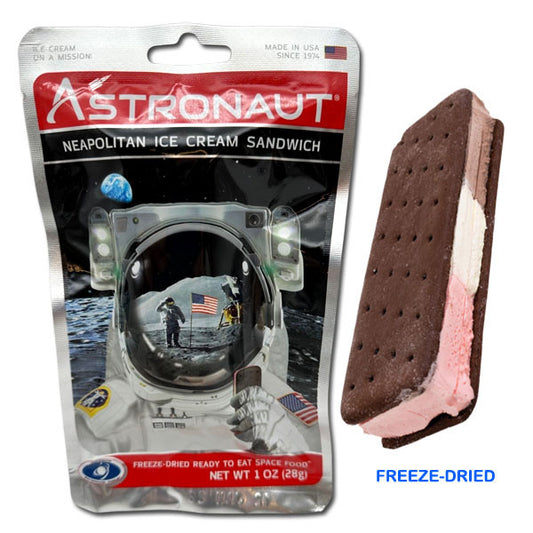 Astronaut Freeze Dried Neapolitan Ice Cream Sandwich