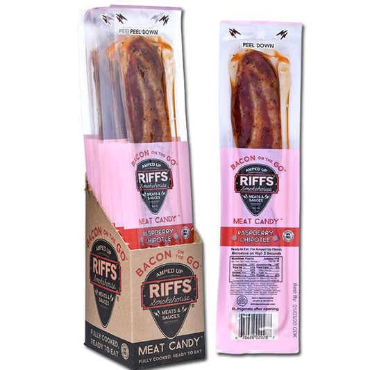 Riff's Bacon to Go Raspberry Chipotle flavor