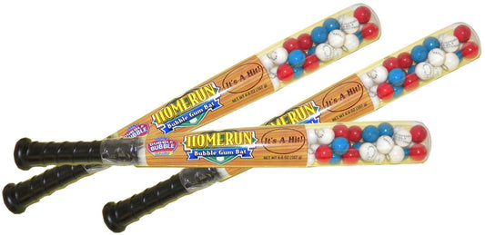 Baseball Bat  Filled With Baseball Bubble Gum - Dubble Bubble