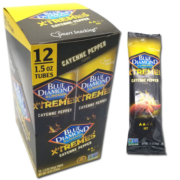 Blue Diamond Almonds Cayenne Pepper 12 Count