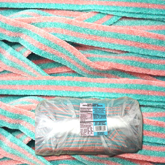 Sour Power Belts Cotton Candy