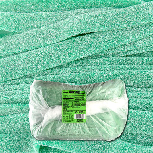 Sour Power Belts Green Apple