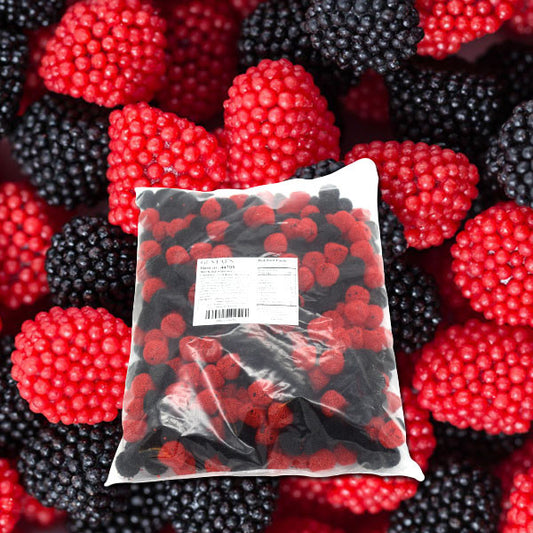 Red & Black Raspberries candy