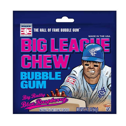 Big League Chew Blue Raspberry 12 Count