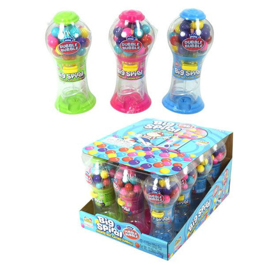 Big Spiral Bubble Gum Machines 12 Count