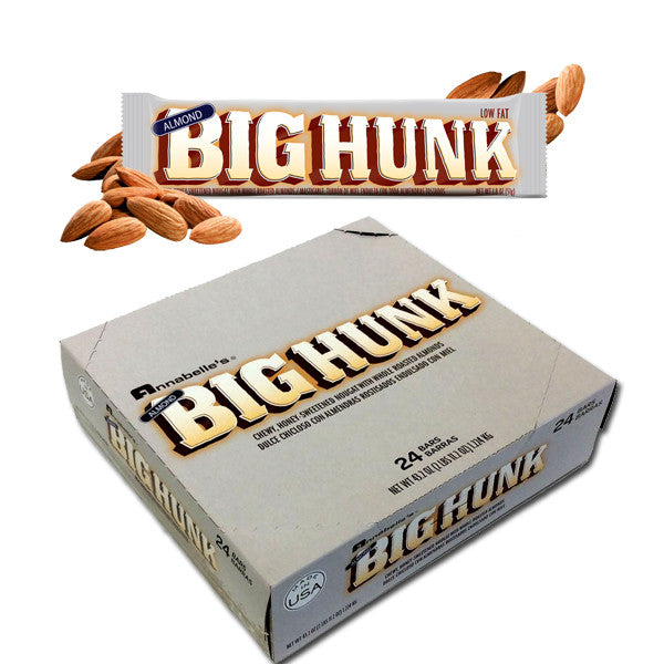 Big Hunk Almond Candy Bars 24 Count