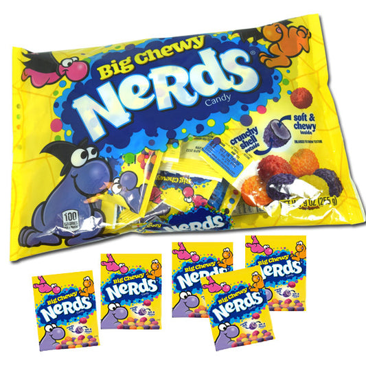 Nerds Big Chewy "Snack Size" Candy 9oz Bag