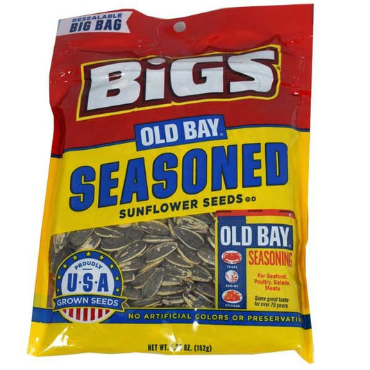 Bigs Old Bay Seasoning Sunflower Seeds 5.35oz