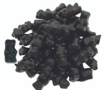 Black Licorice Sugar Free Gummy Bears