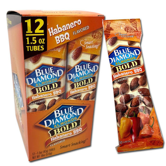 Blue Diamond Almonds Bold Habanero BBQ - 1.5oz / 12ct
