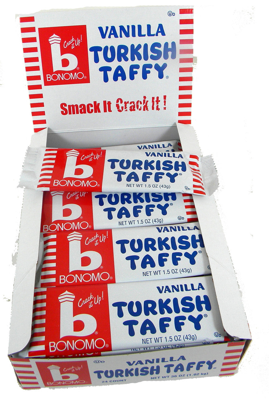 Bonomo Turkish Taffy Vanilla 24ct