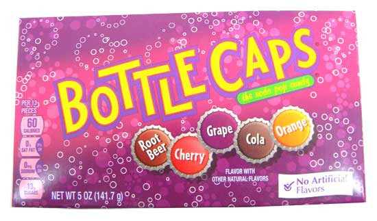 Bottle Caps 5oz Theater Size Box