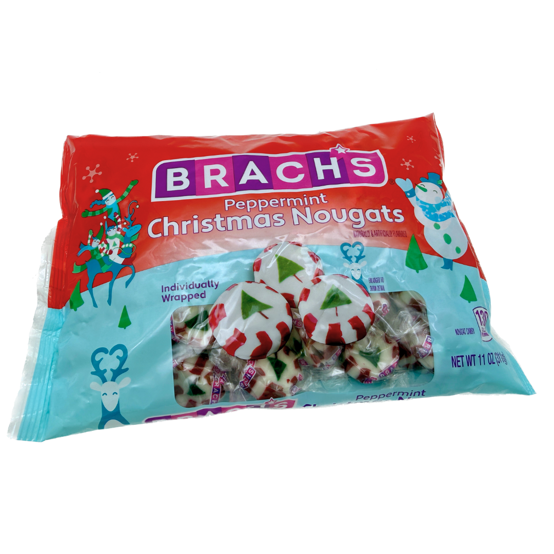 Brach's Peppermint Christmas Nougats - 11oz
