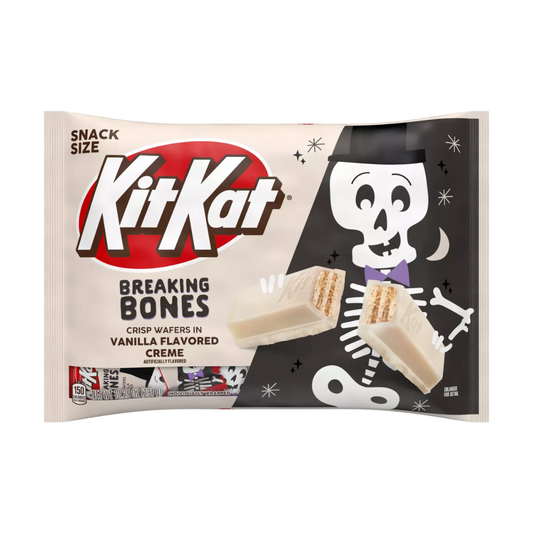 Kit Kat Breaking Bones White Creme Snack Size Candy Bars - 10.2oz