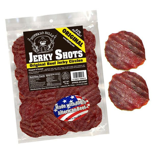 Buffalo Bills Jerky Shots Original 80 Count
