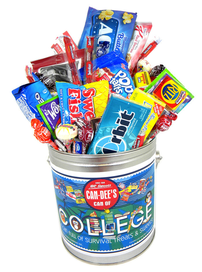 Can Of College Fun Treats & Sweets