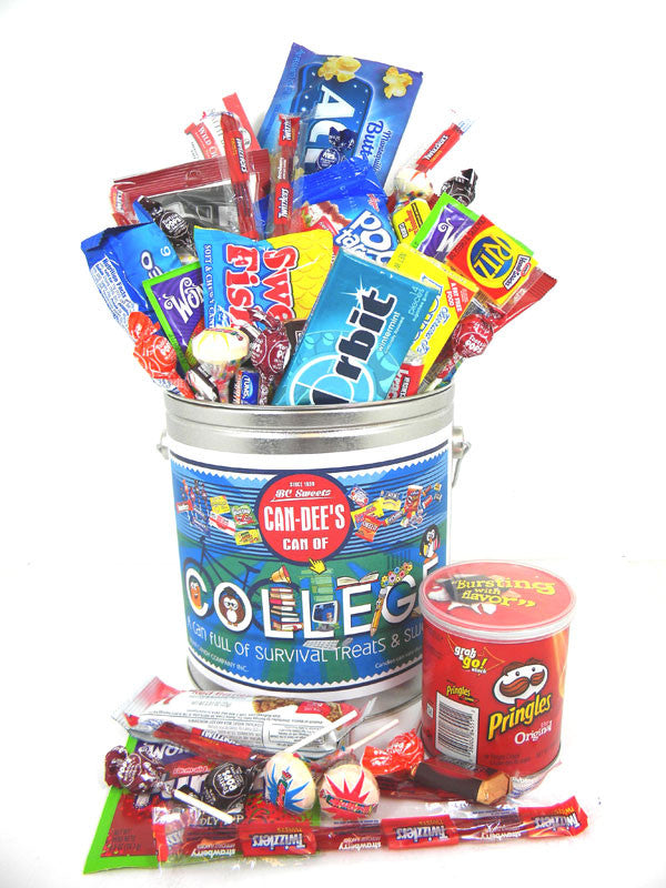 Can Of College Fun Treats & Sweets