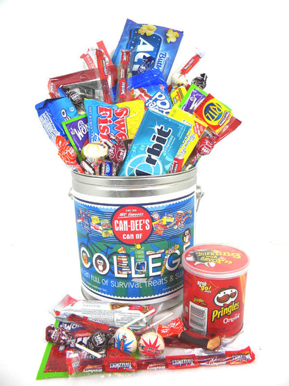 Can Of College Fun Treats & Sweets