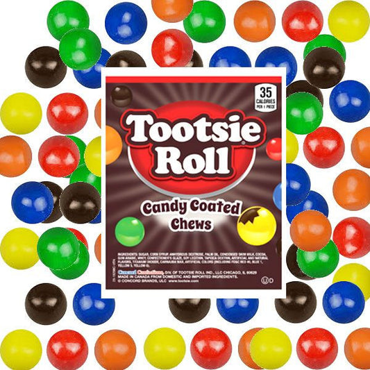 Candy Coated Tootsie Roll Chews 24oz Bag
