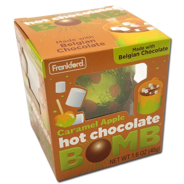 Hot Chocolate Bomb Caramel Apple