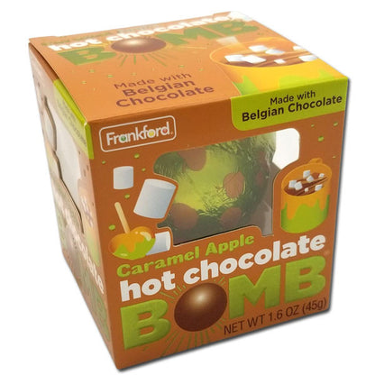 Hot Chocolate Bomb Caramel Apple