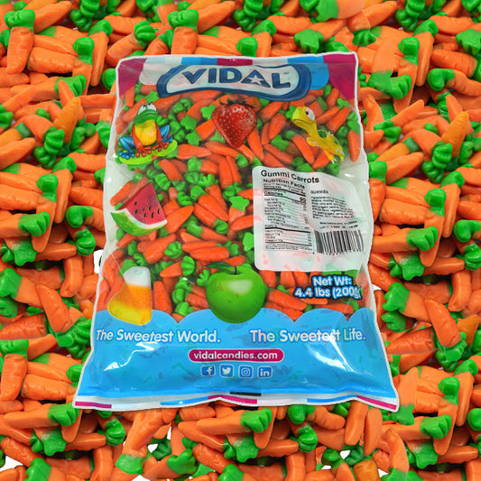 Vidal Gummi Carrots candy