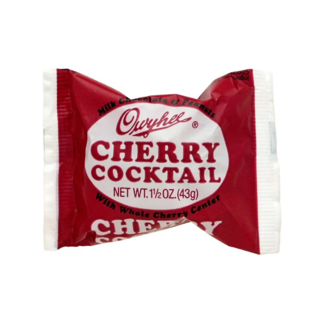 Cherry Cocktail Candy Bars - 1.5oz / 18ct