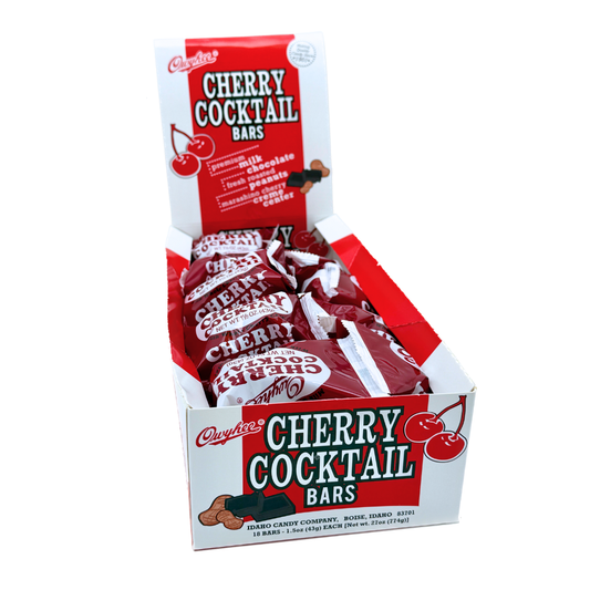Cherry Cocktail Candy Bars - 1.5oz / 18ct