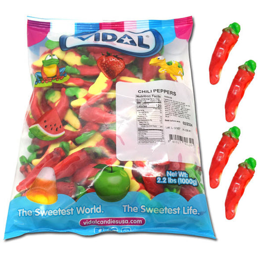 Gummi Red Chili Peppers Vidal