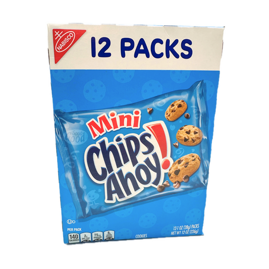 Chips Ahoy! Mini Chocolate Chip Snack Packs - 12ct