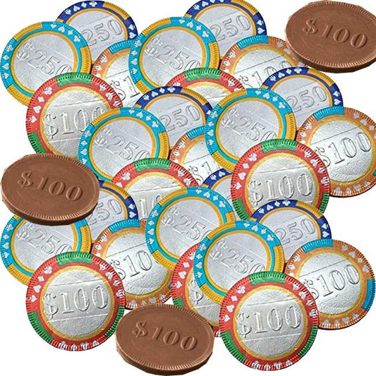 Chocolate Casino Coins 420 Count