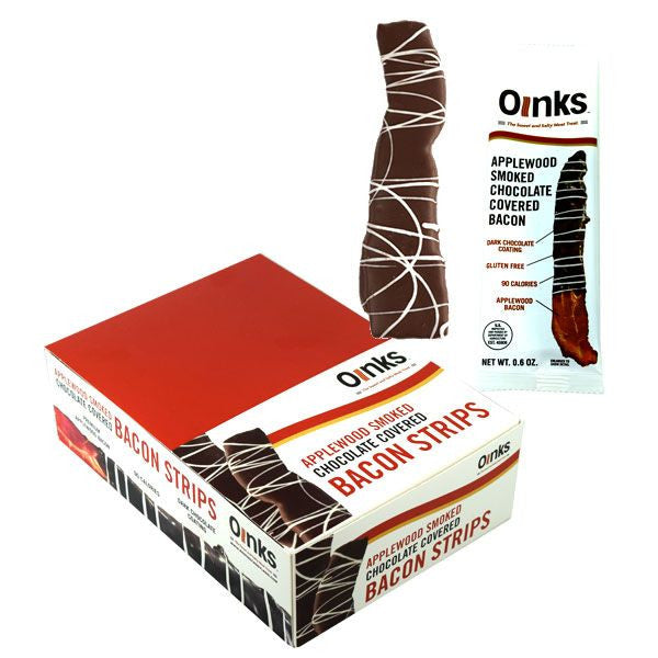 Chocolate Covered Bacon Applewood Smoked 16 Count