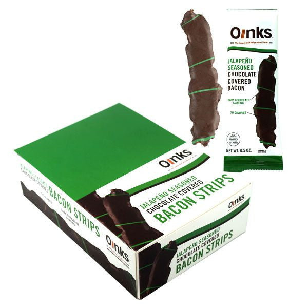 Chocolate Covered Bacon Jalapeno 16 Count