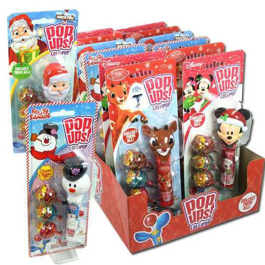 Christmas PopUps Lollipops - 12ct