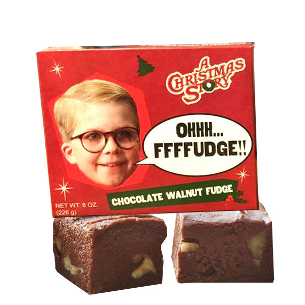 A Christmas Story Chocolate Walnut Fudge - 8oz