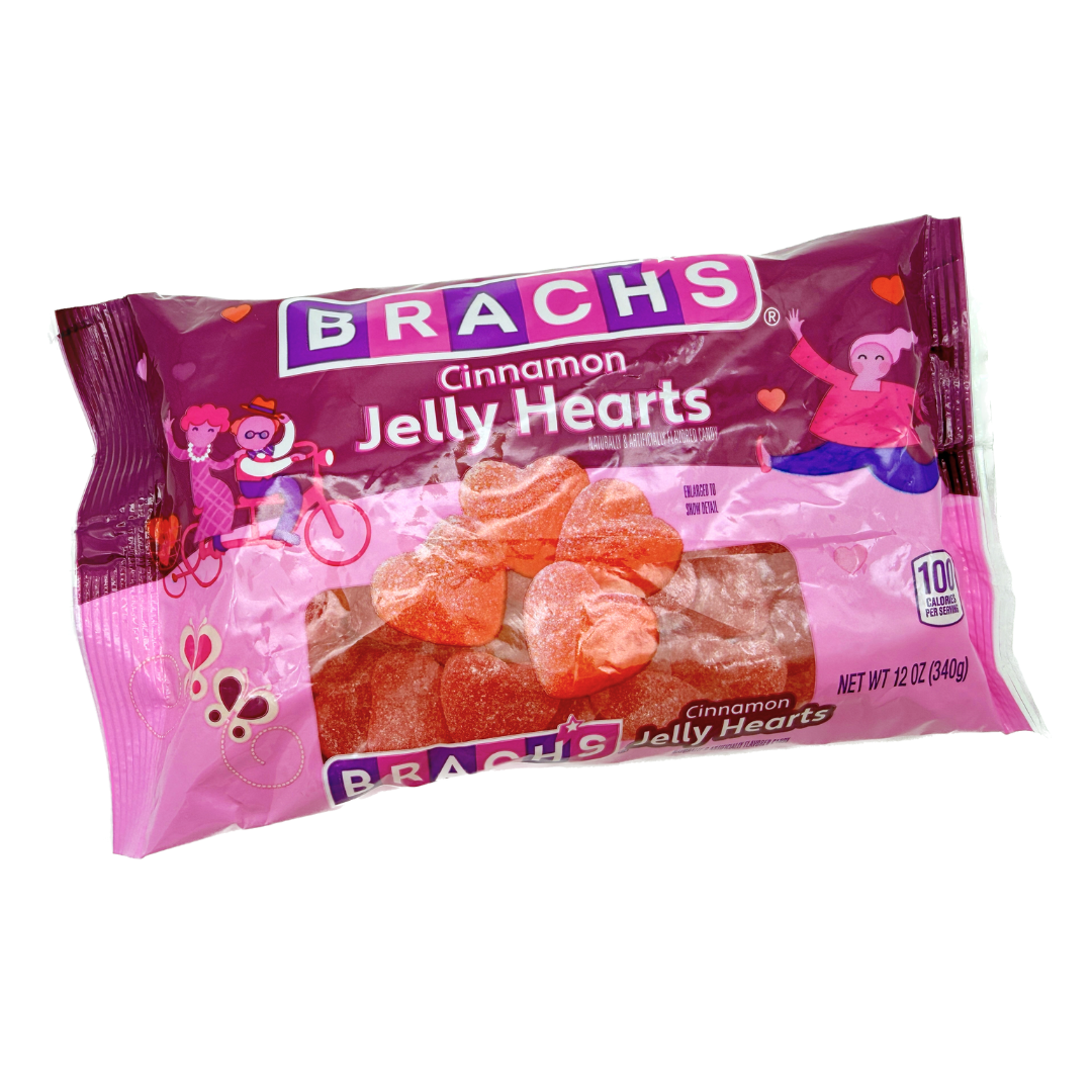 Brach's Cinnamon Jelly Hearts - 12oz