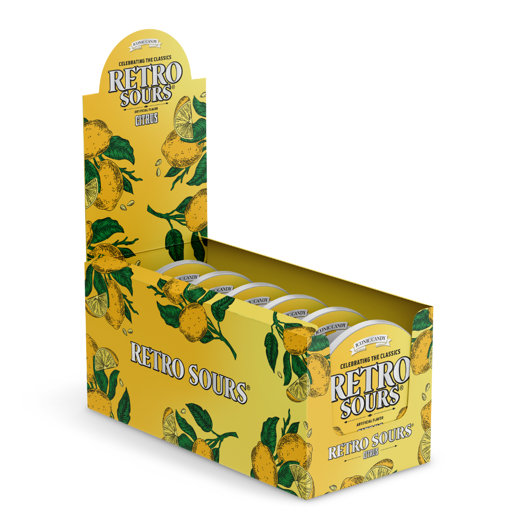 Retro Sours Citrus - 2.12oz / 8ct