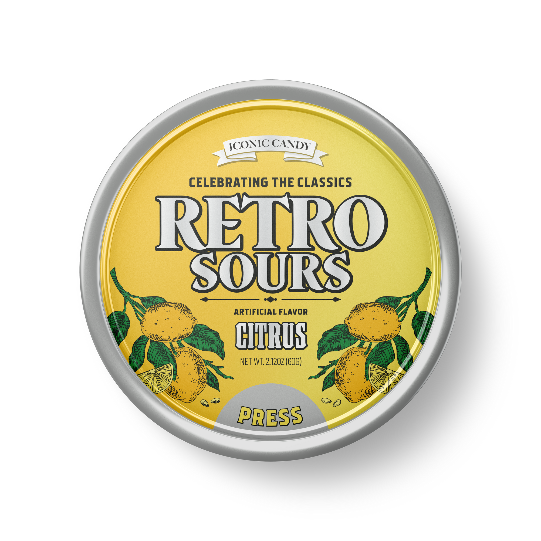 Retro Sours Citrus - 2.12oz / 8ct