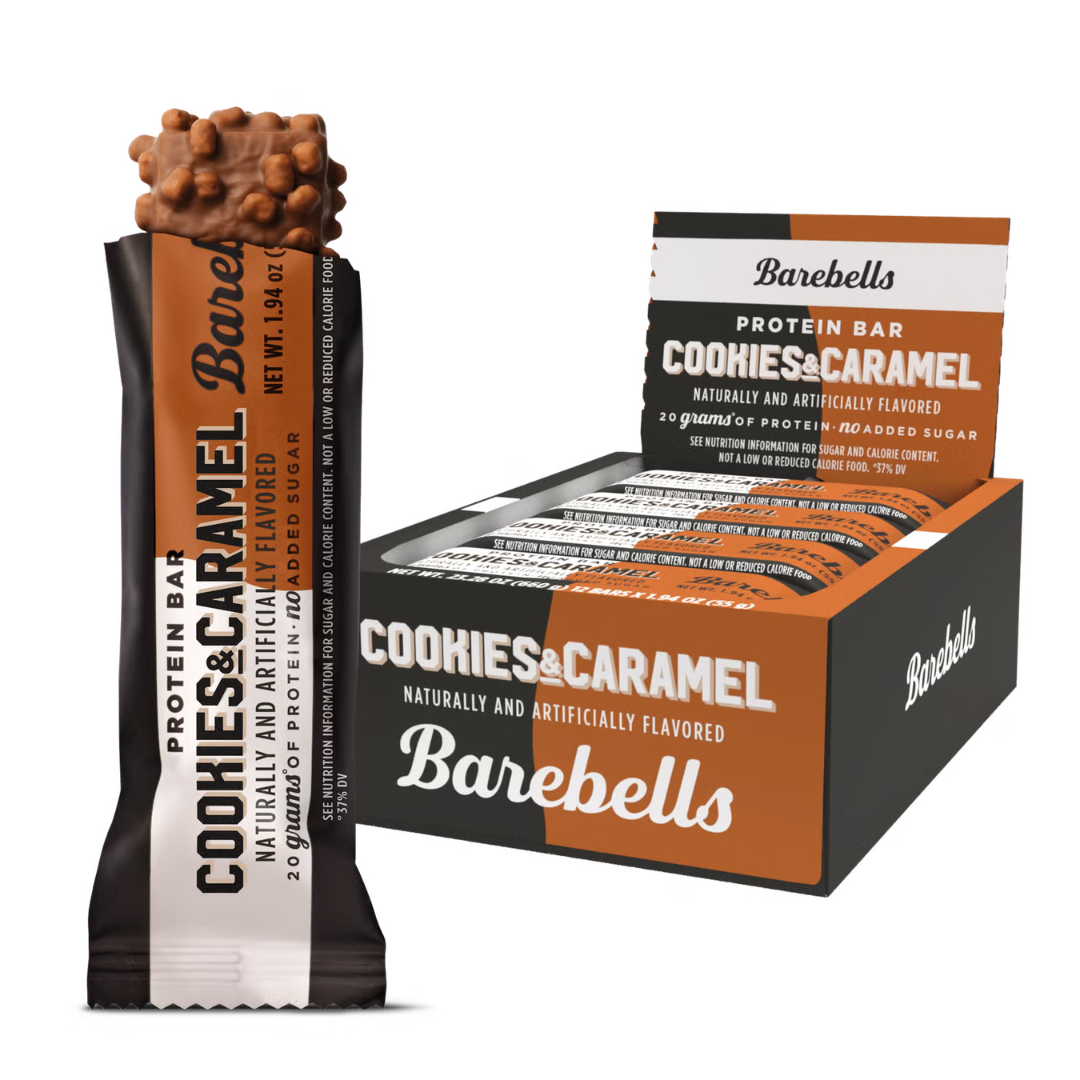 Barebells Cookies & Caramel Protein Bars - 1.9oz / 12ct