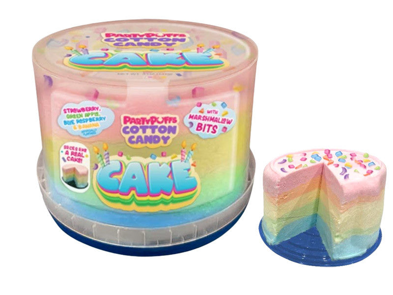 Party Puffs Cotton Candy Cake - 4oz