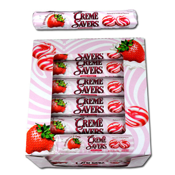 creme savers strawberry creme 24