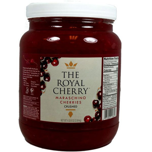 Crushed Maraschino Cherries - 64oz